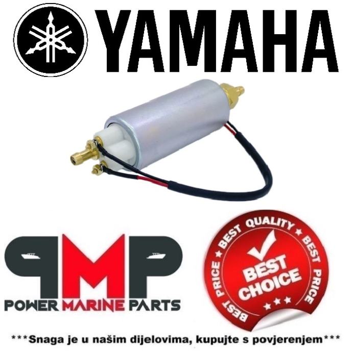 OSIAS Yamaha Outboard Low Pressure VST Fuel Pump – 4-8PSI, 130LPH – Fits 200 225 250HP, Replaces 69J-24410-01-00