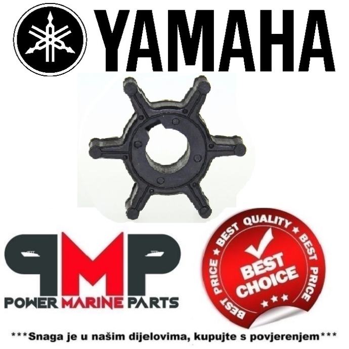 IMPELLER FOR YAMAHA 4T F2.5, 3A ENGINES - 6L5-44352-00