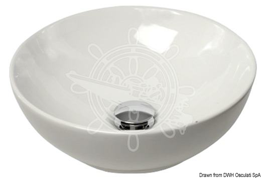 Umivaonici od bijele keramike, sjajnog plexiglassa - 373,00kn