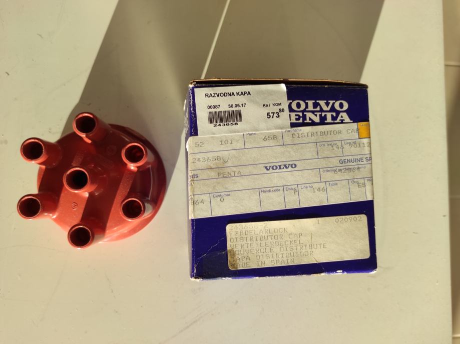 VOLVO PENTA Distributor Cap 243658