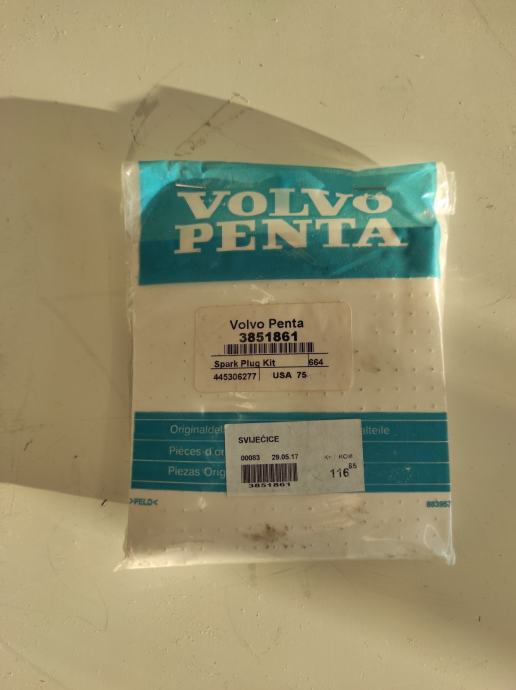 VOLVO PENTA Spark Plug Kit 3851861