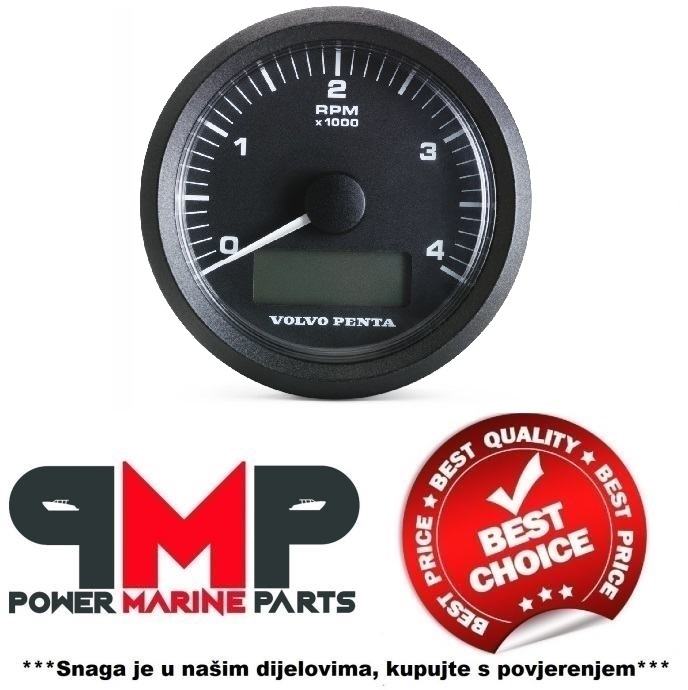 VOLVO PENTA TACHOMETER 23715874
