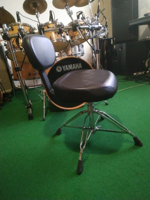 Najbolja yamaha bubnjarska stolica DS 950 + naslon