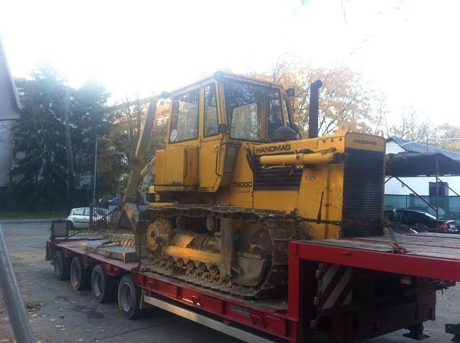 Hanomag D 600 C Bulldozer #1269.4 CURSOR 1:50 Emballage D'Origine
