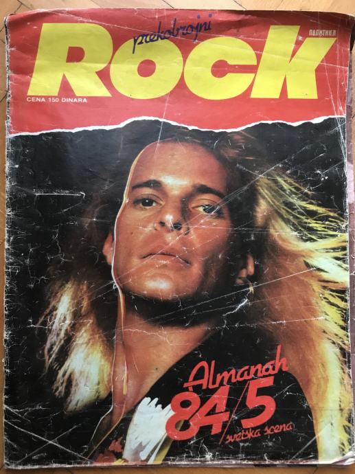 Rock Almanah 84/85 godina - svjetska scena / iz veljače 1985. / Pula