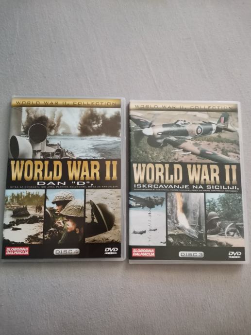 2 dokumentarna filma o 2. svjetskom ratu (DVD discs)