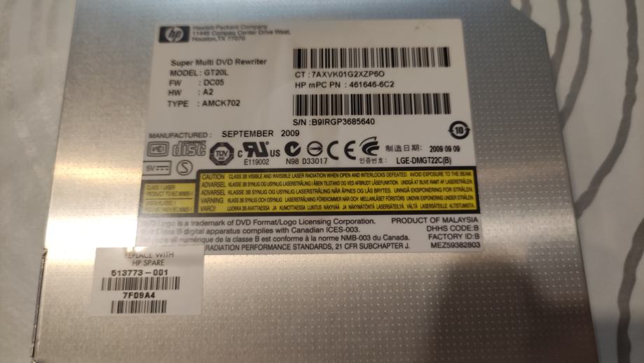 HP GT20L Super Multi DVD Rewriter Drive