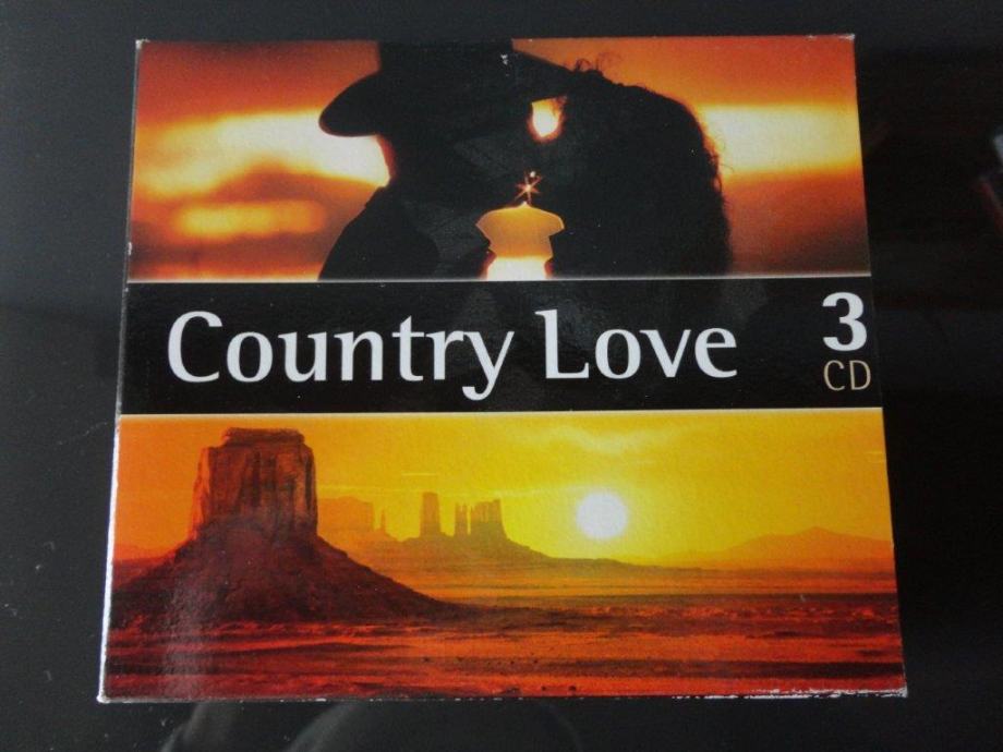 3 CD - Country  muzika . Country love