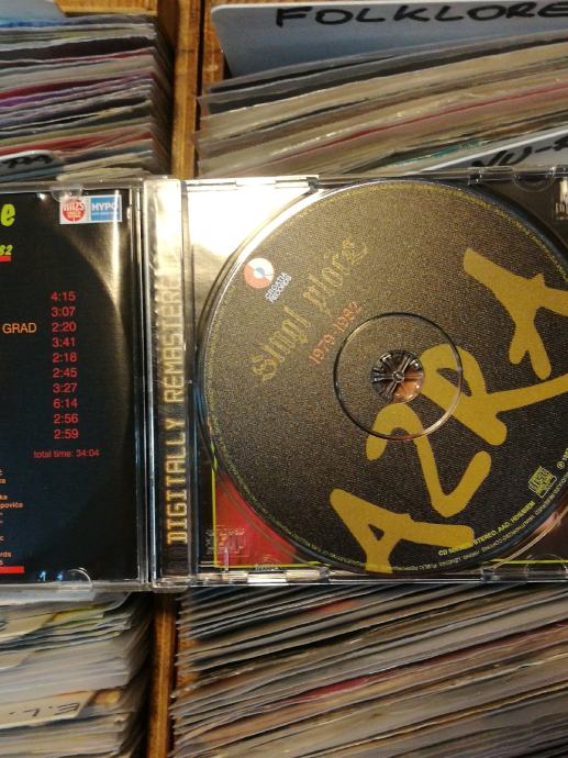 AZRA - SINGL PLOČE 1979-1982 - GLAZBENI CD - 2003. Croatia Records