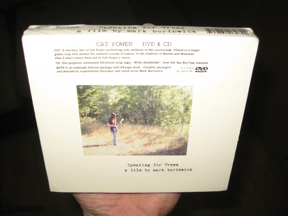 CAT POWER Speaking for Trees CD+DVD