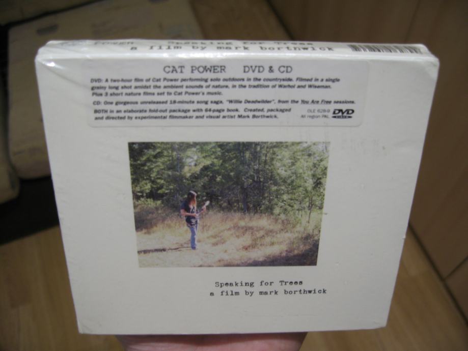 CAT POWER Speaking for Trees CD+DVD