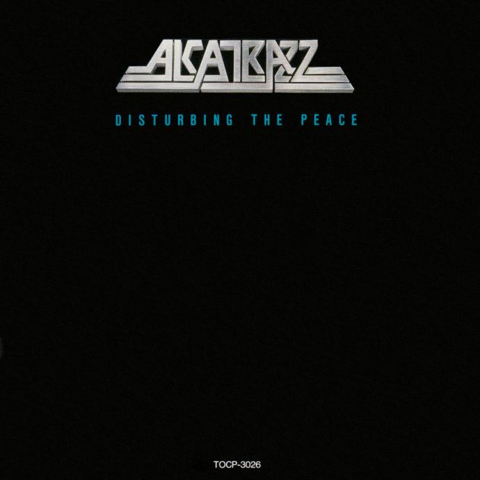 cd Alcatrazz-Disturbing the peace /Japan print/