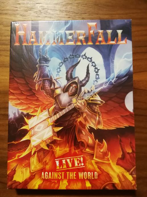 Heavy metal Cd + Blu Ray HAMMERFALL - LIVE! AGAINST THE WORLD