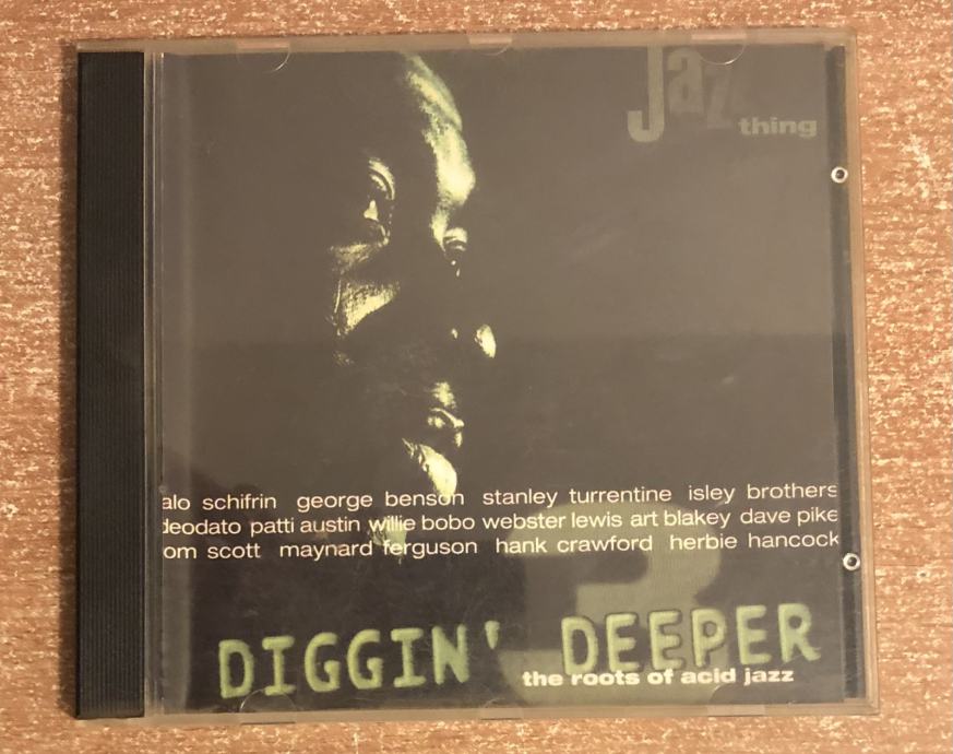 CD, DIGGIN DEEPER - THE ROOTS OF THE ACID JAZZ