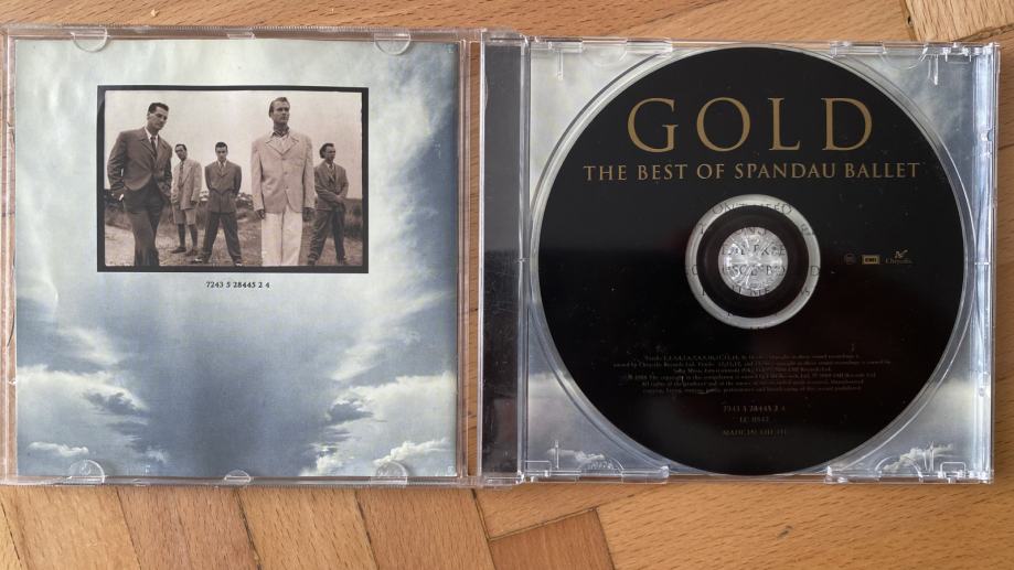 CD Spandau Ballet - Gold The Best Of (2000.) 18 hitova+12 str knjižica