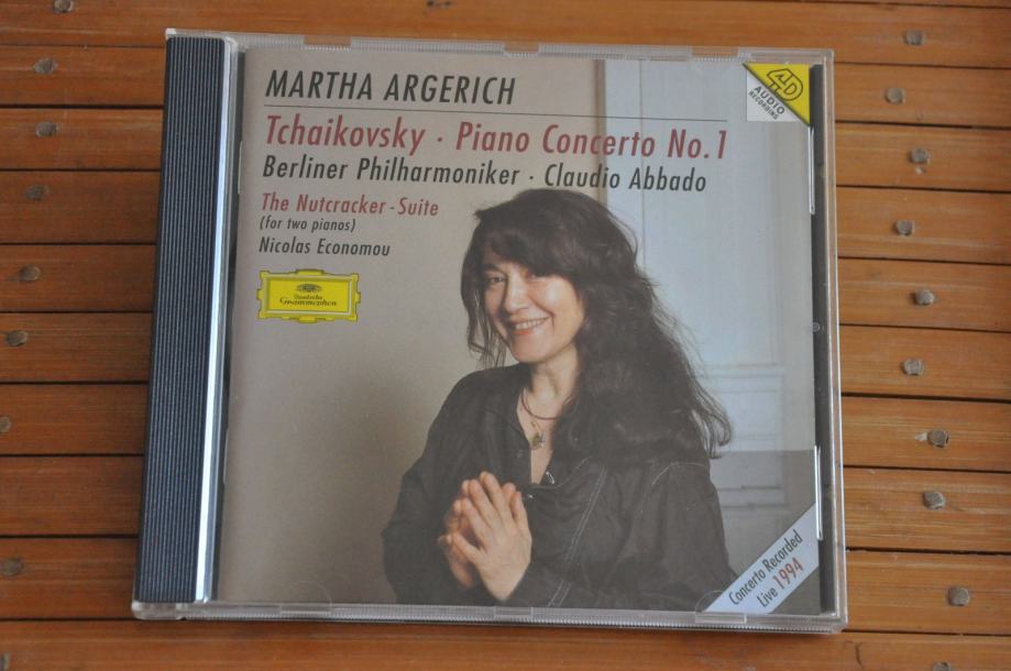 CD Tchaikovsky - Piano Concerto No. 1 - Abbado - Argerich