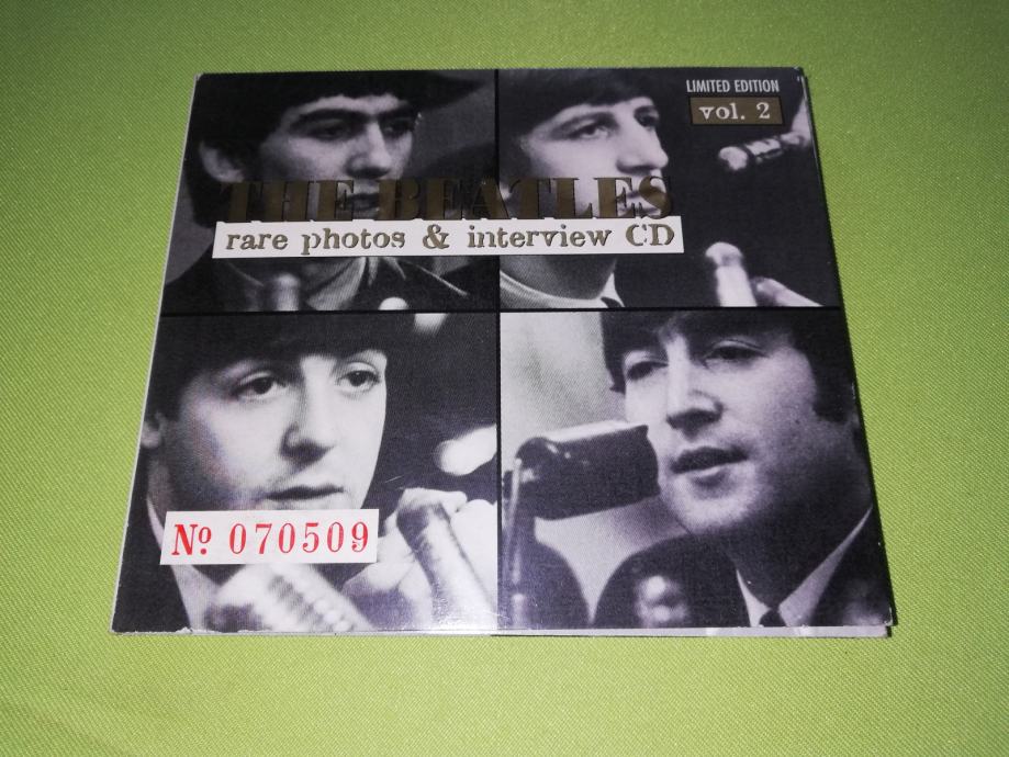 Video Interview Cd CD-The Beatles – Rare Photos & Interview CD (Vol. 2)