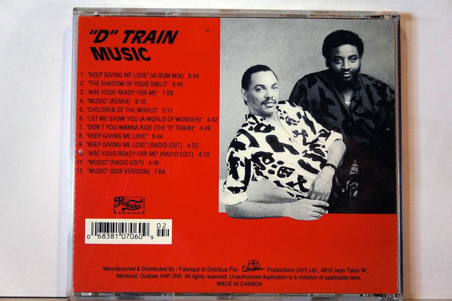 D Train Music CD