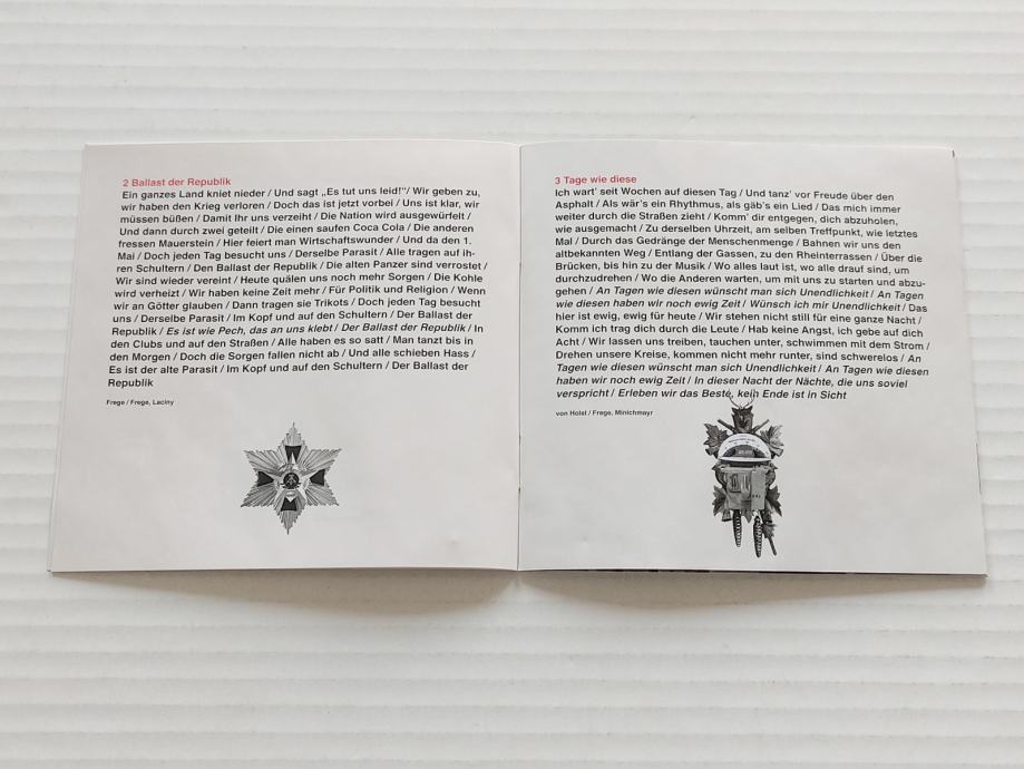 DIE TOTEN HOSEN BALLAST DER REPUBLIK