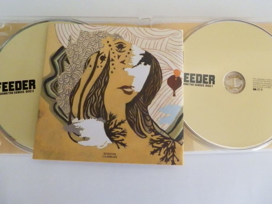 Feeder ‎ Pushing The Senses,....CD + DVD