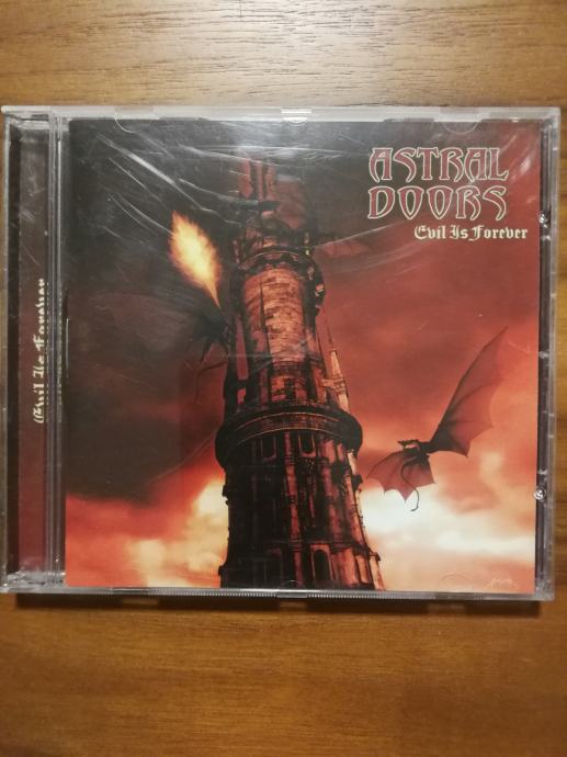 Heavy metal cd ASTRAL DOORS EVIL IS FOREVER