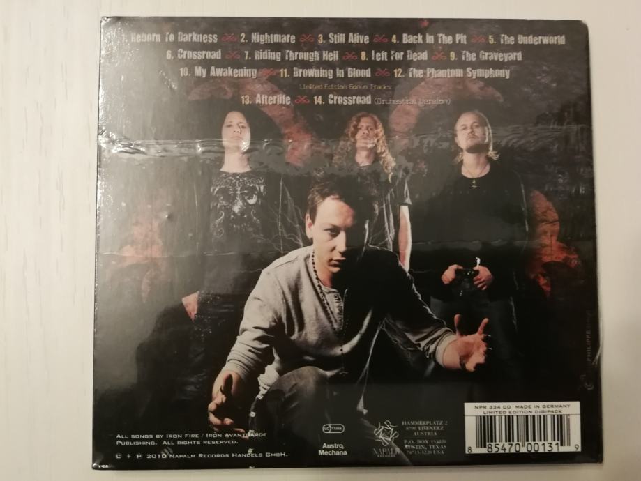 Heavy metal cd IRON FIRE METALMORPHOSIZED ltd