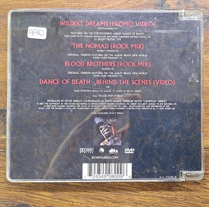 Iron Maiden Wildest Dreams