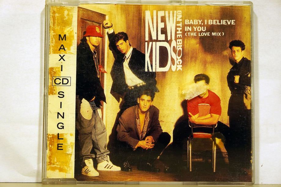 New Kids On The Block - Baby I Believe In You (Maxi CD Single) 1990