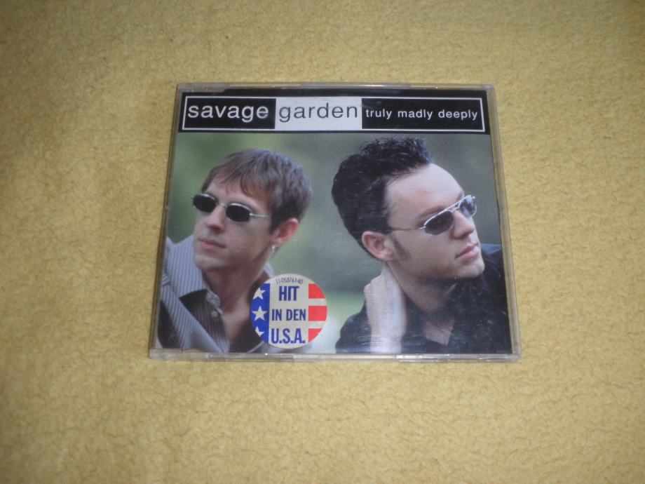 SAVAGE GARDEN - TRULY MADLY DEEPLY CD