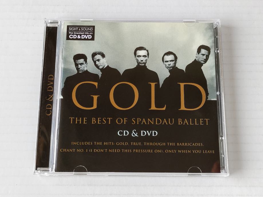 SPANDAU BALLET - GOLD - THE BEST OF SPANDAU BALLET (CD+DVD)