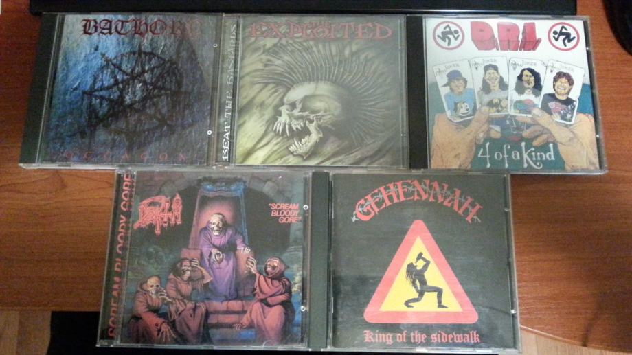 Thrash Death Black Metal cd-i prodaja ili zamjena
