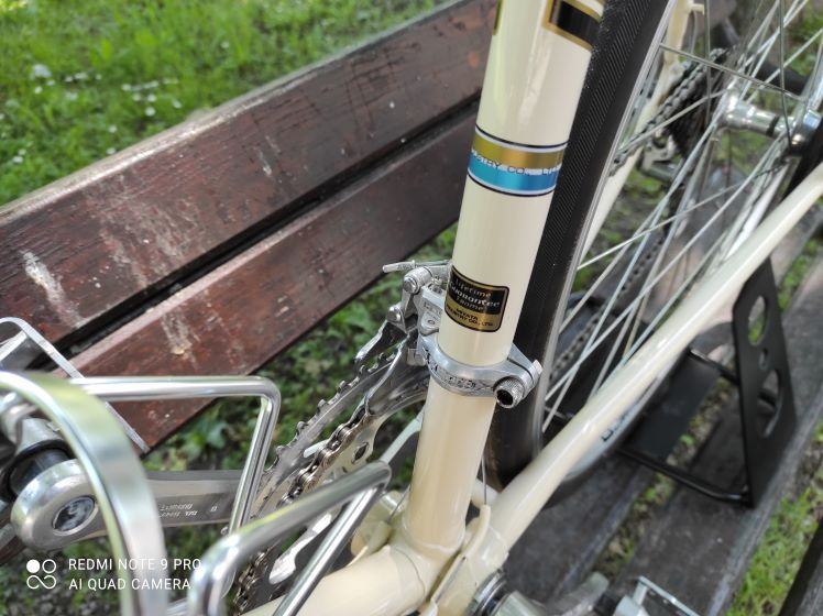 Dérailleur Avant Shimano 600 Arabesque - Vintage Acier - Pour Vélo De Course