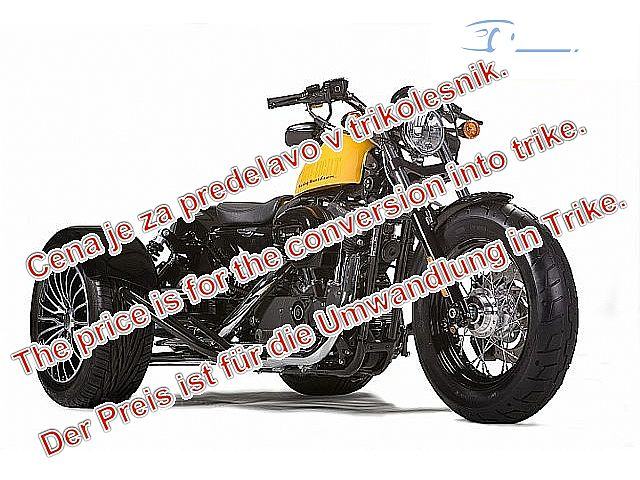 Harley-Davidson SPORSTER XL 883-1200 TRIKE  TRIKOLESNIK ***NETO 11467, 2024 god.