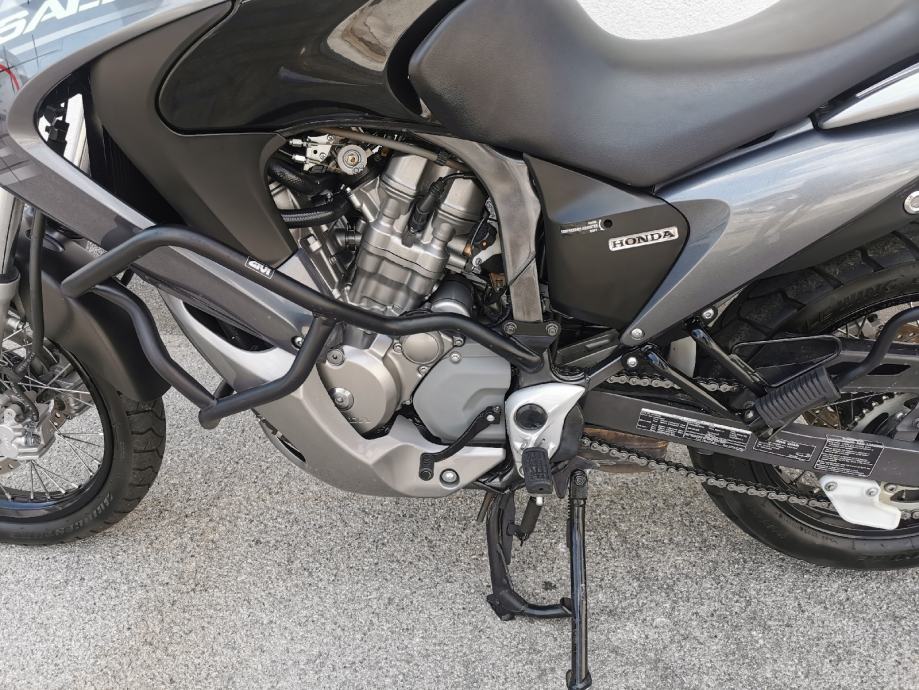 Staffa fissaggio per smartphone/GPS compatibile con Honda XLV700 Transalp 2008-2011