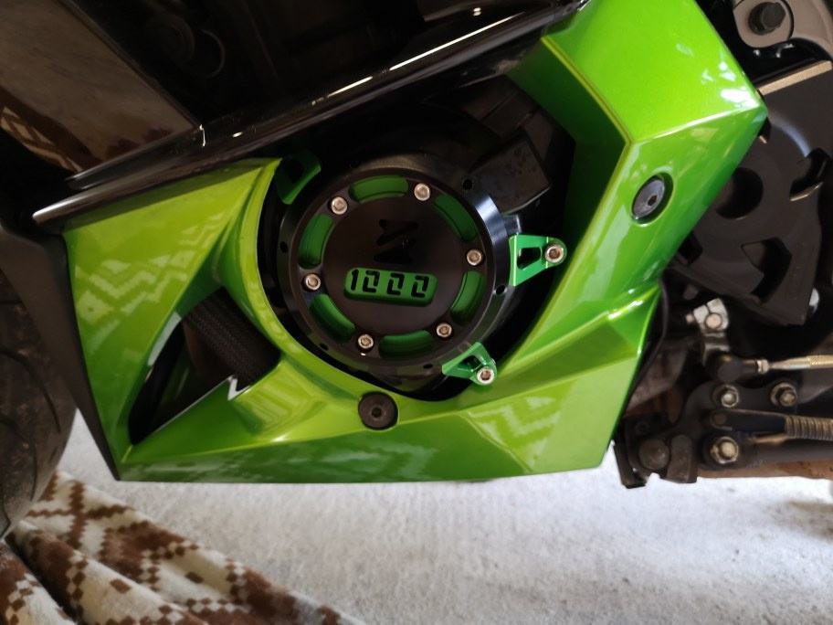 ESPEEDMTC pour Kawasaki Z1000SX/ABS 2011-2019 Isolation thermique Antidérapant Autocollant Réservoir de Carburant Grip Genouillère Coussinet Latéral en Caoutchouc Accessoires Pièces