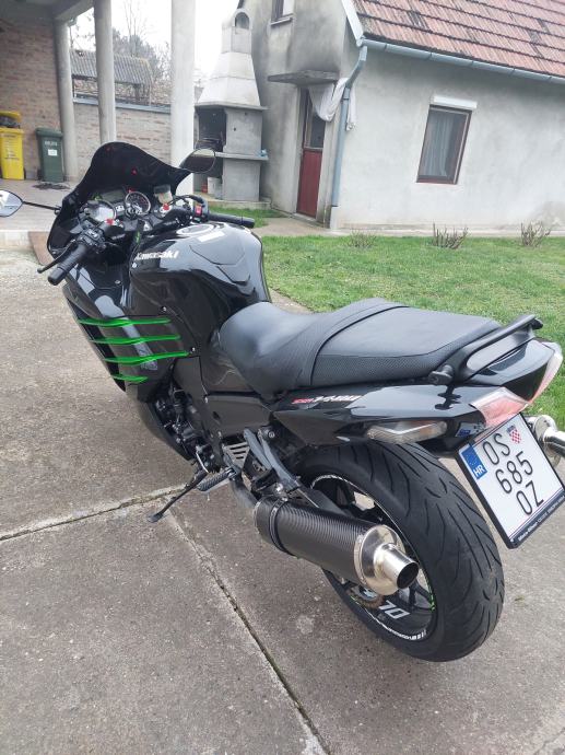 Radiateur D'eau Neuf Pour Kawasaki ZZR 1400 (2012-2021) - Marque SMB Moto Parts