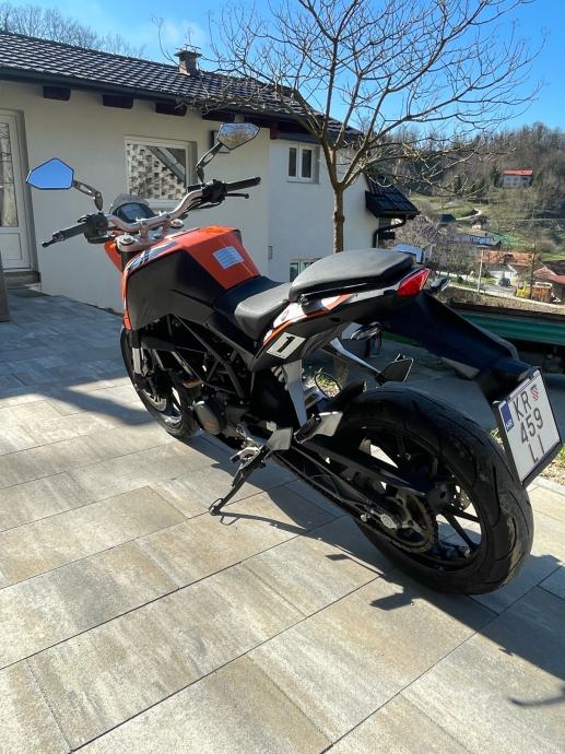 Portapacchi Posteriore KAPPA Per KTM Duke 125 (2011-) – Monofixazione