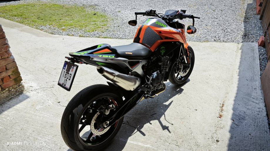 KTM Duke 790 Powerparts REG 1 GOD, 2018 god.