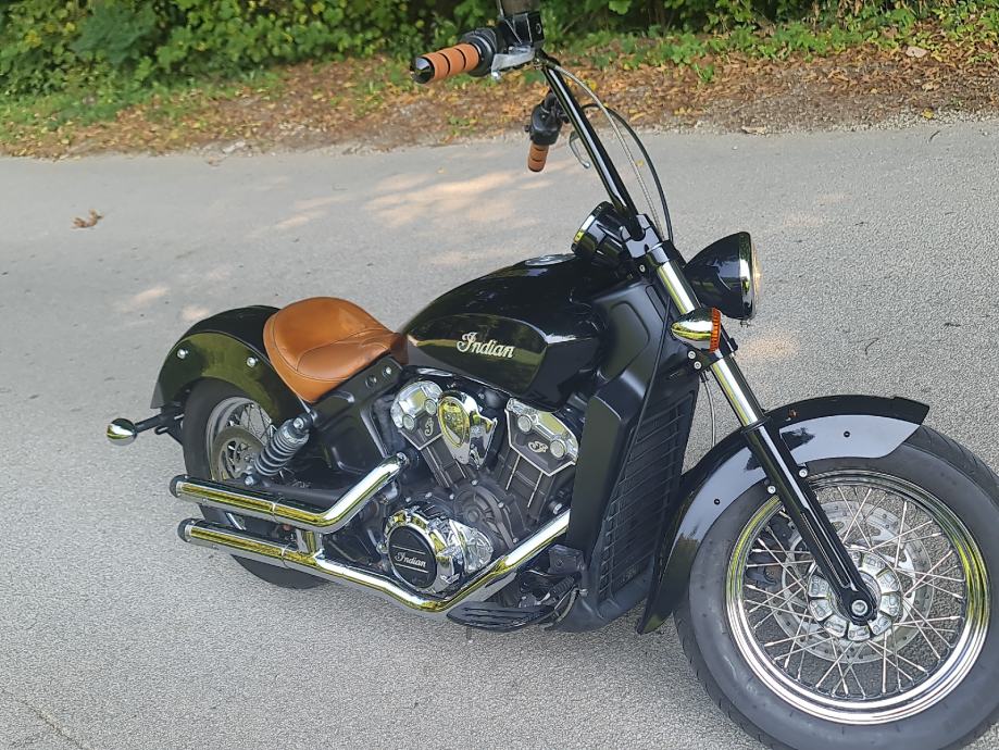 Spots LED Antibrouillard Pour Indian Scout 2015-2017 - Kit Complet Avec Câbles Et Interrupteur, Neuf