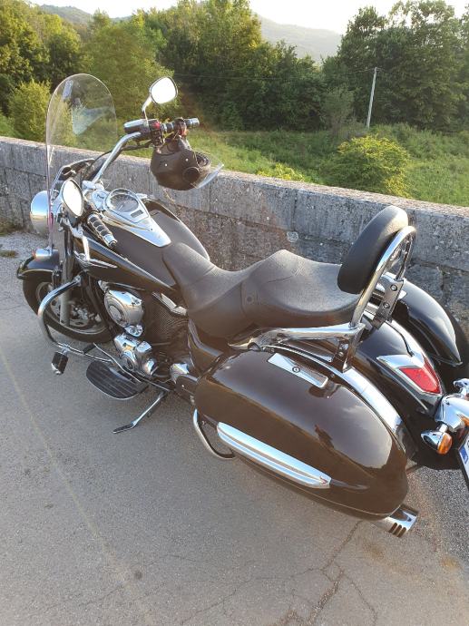 Batwing Windschild Für Kawasaki VN 1700 Classic Tourer - Windschutzverkleidung Im Custom-Style