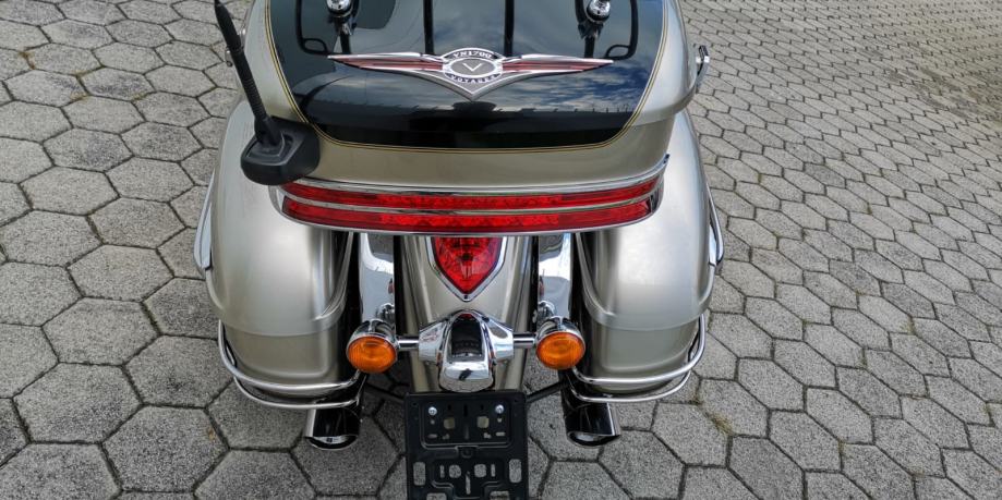 MEXITAL Bremsbeläge Vorne & Hinten Für Kawasaki VN 1700/2000 Modelle – Keramik-Kevlar, Vorne 46,7x69,8 Mm, Hinten Zwei Größen