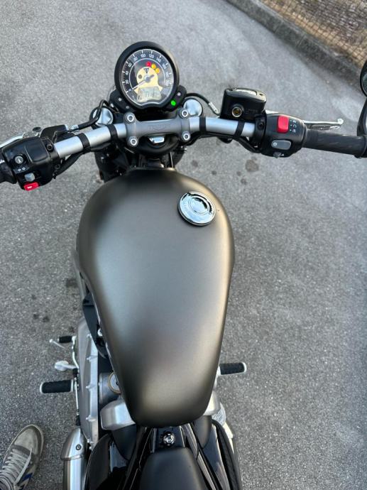 Protection De Cadre Puig Pour Triumph Bonneville 1200 Bobber (2017-2024) - Noire - Neuf - Italie