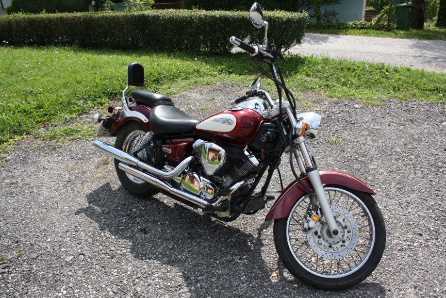Afam Kit Catena E Corone In Acciaio Per Yamaha XVS 125 Dragstar (2000-2005)