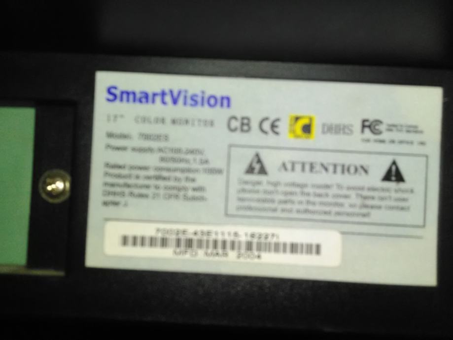 Monitor Smartvision 17,model 7002Es