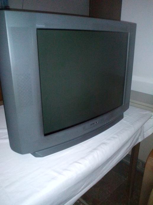 SONY Trinitron TV CRT 72 cm + DVB-T USB receiver NytroBox 4001 T
