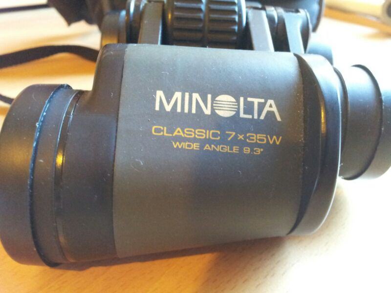 minolta classic 7x35w wide angle 9.3°