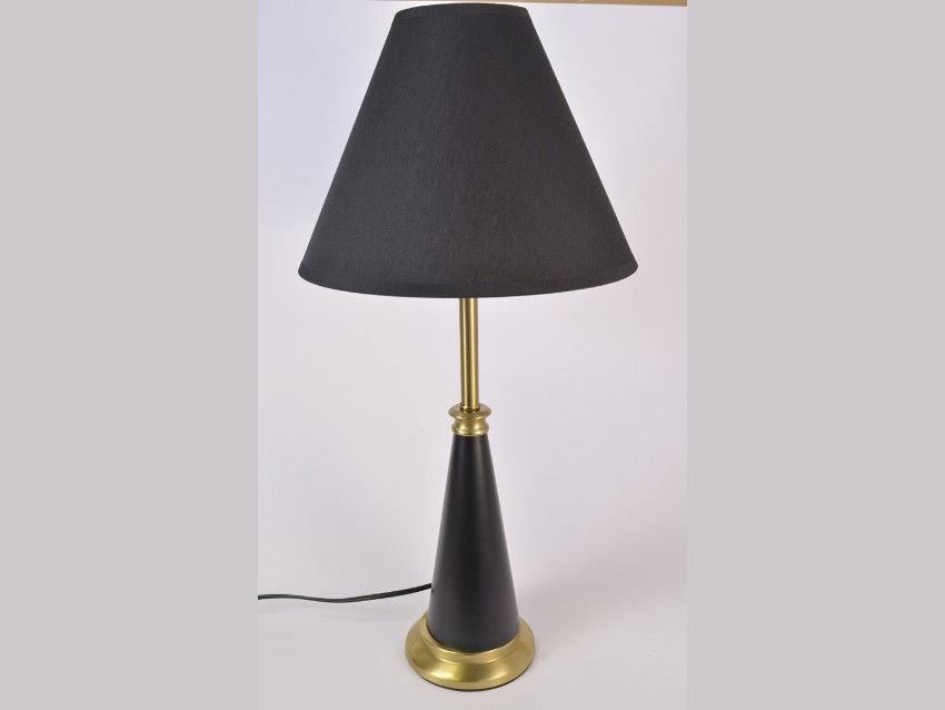 Lampa crno zlatna 58cm