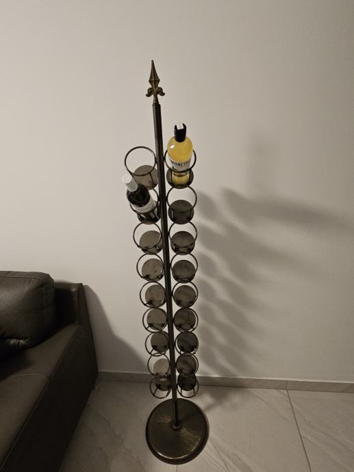 METALNI STALAK ZA VINSKE BOCE 18 BOCA metalni-stalak-za-vinske-boce-18-boca