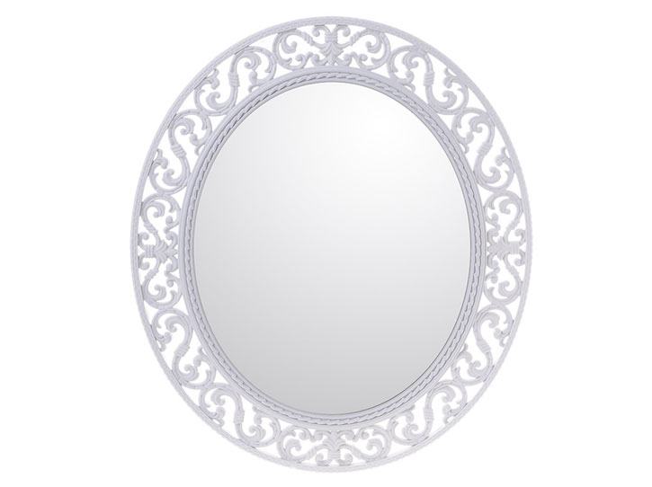 Ogledalo zidno s bijelim okvirom