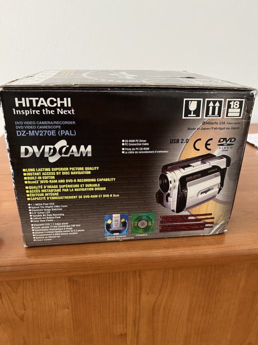 DVD kamera Hitachi